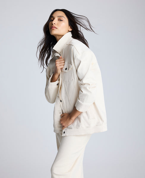 Oversized Denim Trucker Jacket