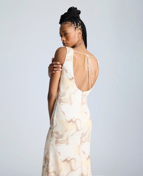 campbell oyster midi dress DISSH