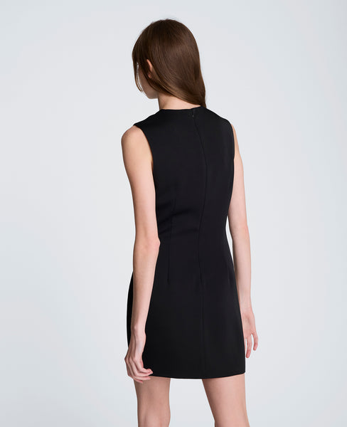 ワンピース zipper mini dress Zipper Detail Mini Dress