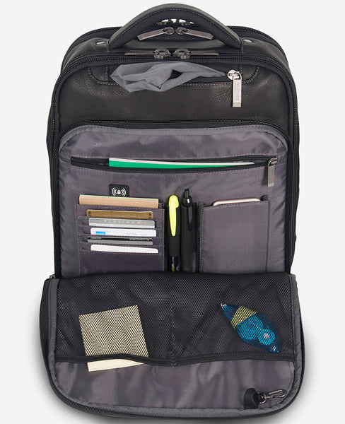 columbian leather rucksack backpack Colombian Leather Backpack
