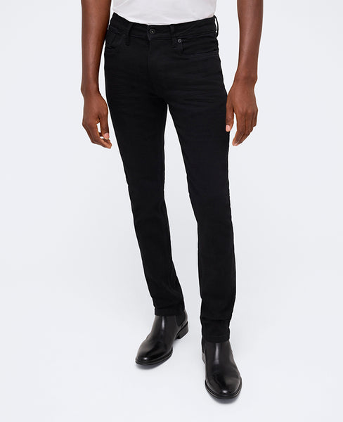 Men's Slim-Fit Recycled Denim Jeans – Black Kenneth Cole