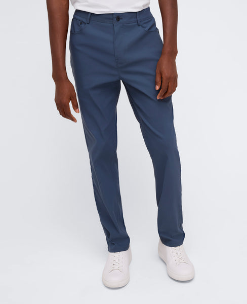 Shop Original Slim 5-Pocket Pant in Teal | Kenneth Cole