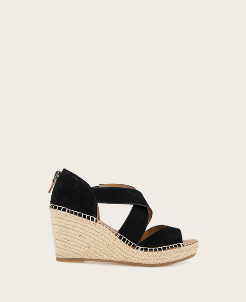 Shop Corinne Nubuck Espadrille Wedge – Gentle Souls display picture 1
