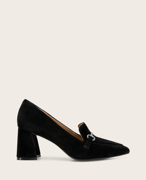 Shop Gentle Souls Dionne Black Suede Loafer | Kenneth Cole