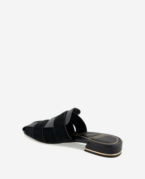Kenneth Cole Mens Pina Colada Leather Slide Sandal Black 10 M. New!!! Kenneth Cole M Black Sandals for Men for sale | eBay main image 4