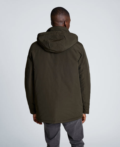 REACTION - Oxford Patch Pocket Parka for Men, Green | KC