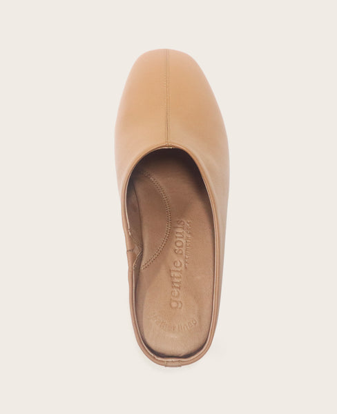 GENTLE SOULS - Carmena Leather Mule Heel