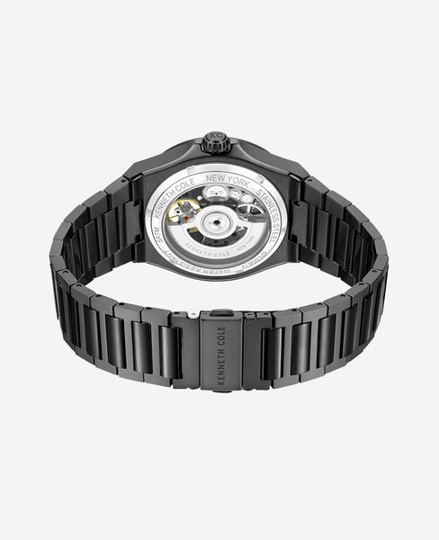 Kenneth Cole Donna Orologio Bianco Argento Inossidabile 50m Non