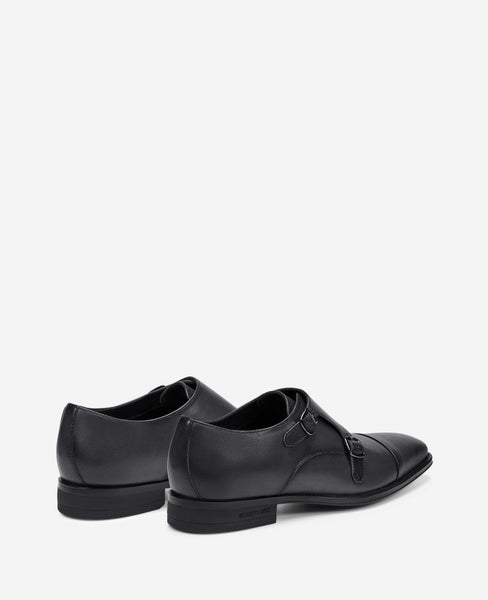 Charles Double Monk Strap Oxford – Charcole | Kenneth Cole display picture 1