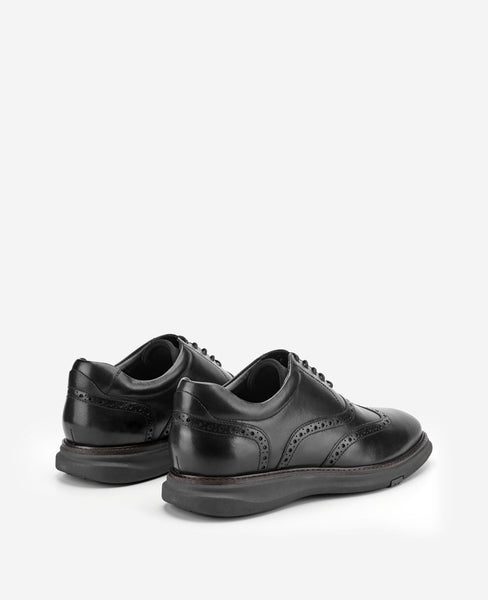 mens black wingtip dress shoes Nunn Bush Nelson Men's Wingtip Oxford Dress Shoes, 9.5 Wide / Black