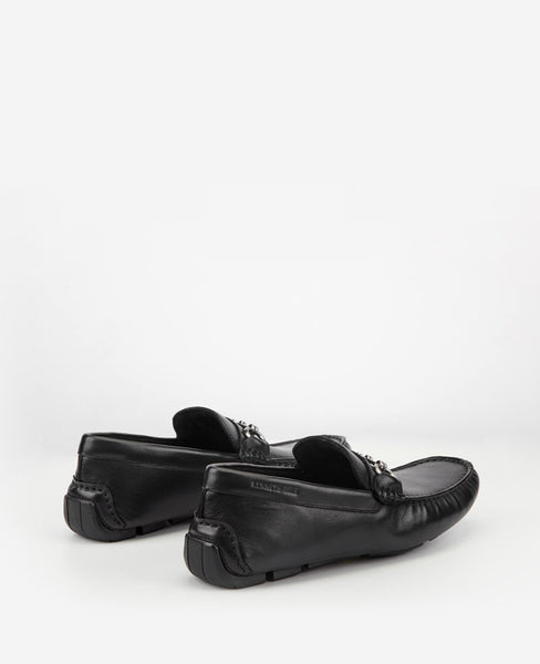 Shop Theme Bit Driver Loafers for Men, Black | Kenneth Cole display picture 1
