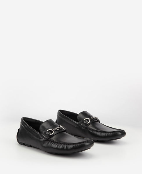 Shop Theme Bit Driver Loafers for Men, Black | Kenneth Cole