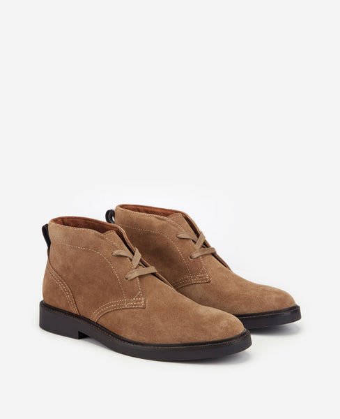 brown suede dress boots Safari