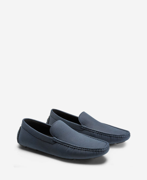 REACTION Scanlin Driving Loafer – Blue Men | Kenneth Cole