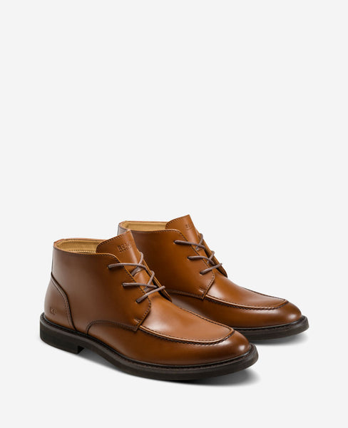 Kenneth Cole Reaction Brown Leather Made In Italy Lace Up Chukka Boots Men’s 12 Kenneth Cole New York Men main image 4