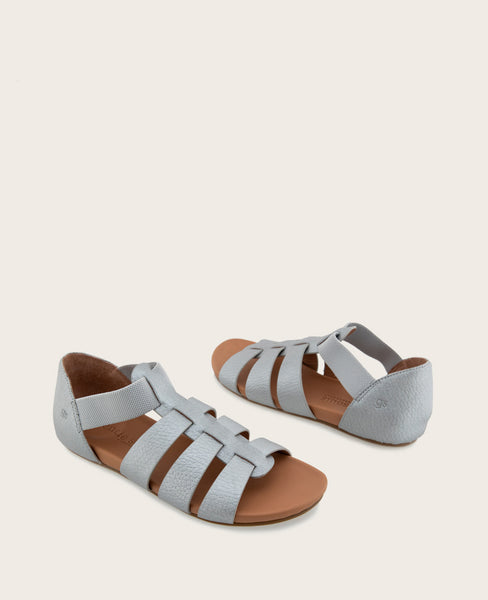 Lennon Metallic Fisherman Sandal – Silver | Gentle Souls