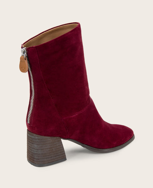 GENTLE SOULS - Saranac Suede Side Zip Boot