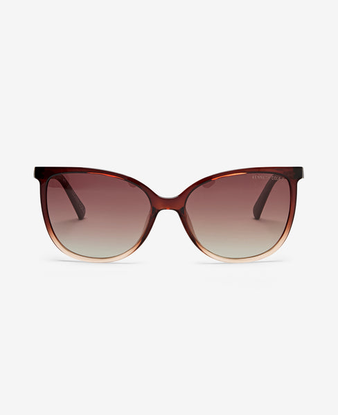 Kenneth Cole Reaction Laser Oversized Square Sunglasses Kenneth Cole Reaction Women main image 3