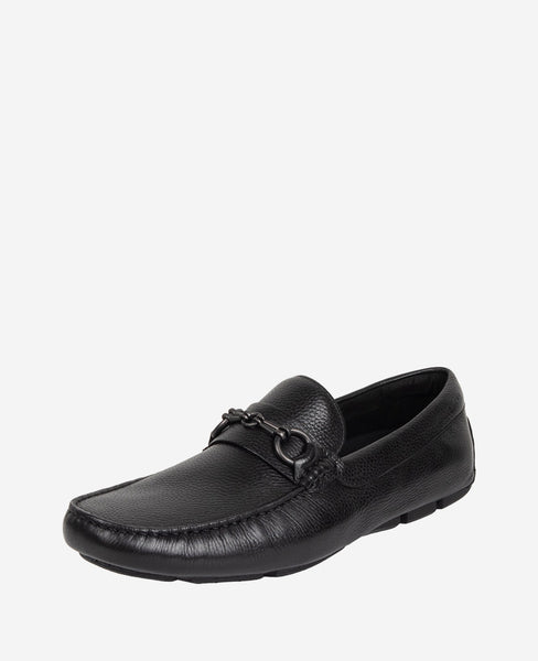 Kenneth Cole Tristan Black Leather Slip-On Loafers Size 9.5 NWOB Kenneth Cole Slip on 1180856 Mens Black Leather Casual  main image 2