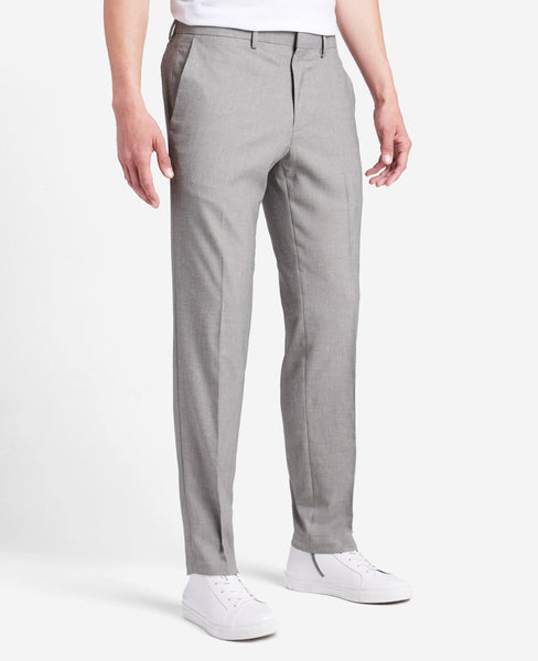 Mens Kenneth Cole Reaction Modern Fit Stretch Dress Pants 34x34 Oatmeal