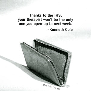 Thanks to the IRS
