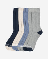Half Cushion Dress Crew Socks 4-Pack