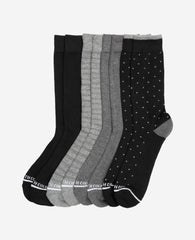 Half Cushion Dress Crew Socks 4-Pack