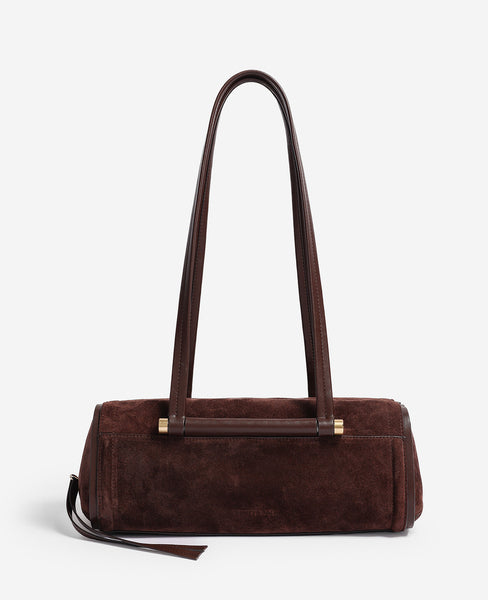 Highline East West Suede Shoulder Bag