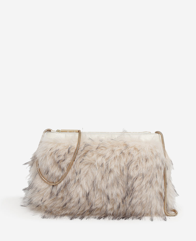 Kenneth Cole - Fur Disco Crossbody Bag WOMENS HANDBAG for Women