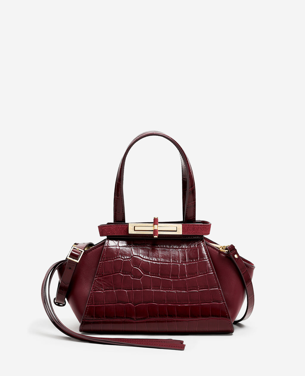 Kenneth Cole - Crosby Croc Small Satchel WOMENS HANDBAG for Women 