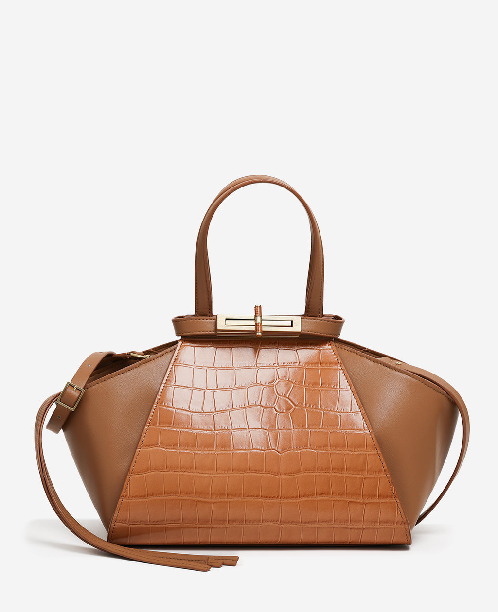 Kenneth Cole - Crosby Croc Satchel WOMENS HANDBAG for Women 