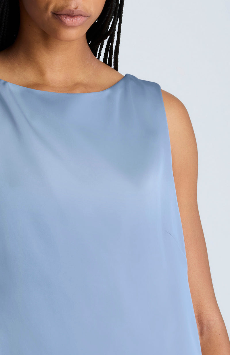Sleeveless Draped Back Dress for Women Kenneth Cole Sleeveless Draped Back Dress for Women Kenneth Cole