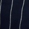 Pinstripe Patch Pocket Peak Lapel Jacket