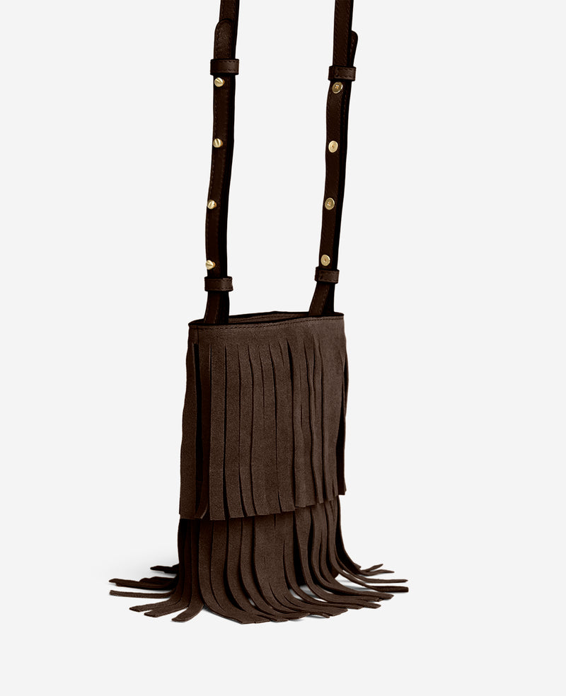 Kenneth Cole - Fringe Crossbody Pouch Bag WOMENS HANGBAG for Women