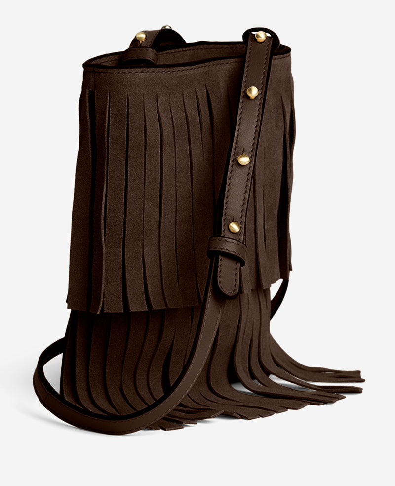 Kenneth Cole - Fringe Crossbody Pouch Bag WOMENS HANGBAG for Women