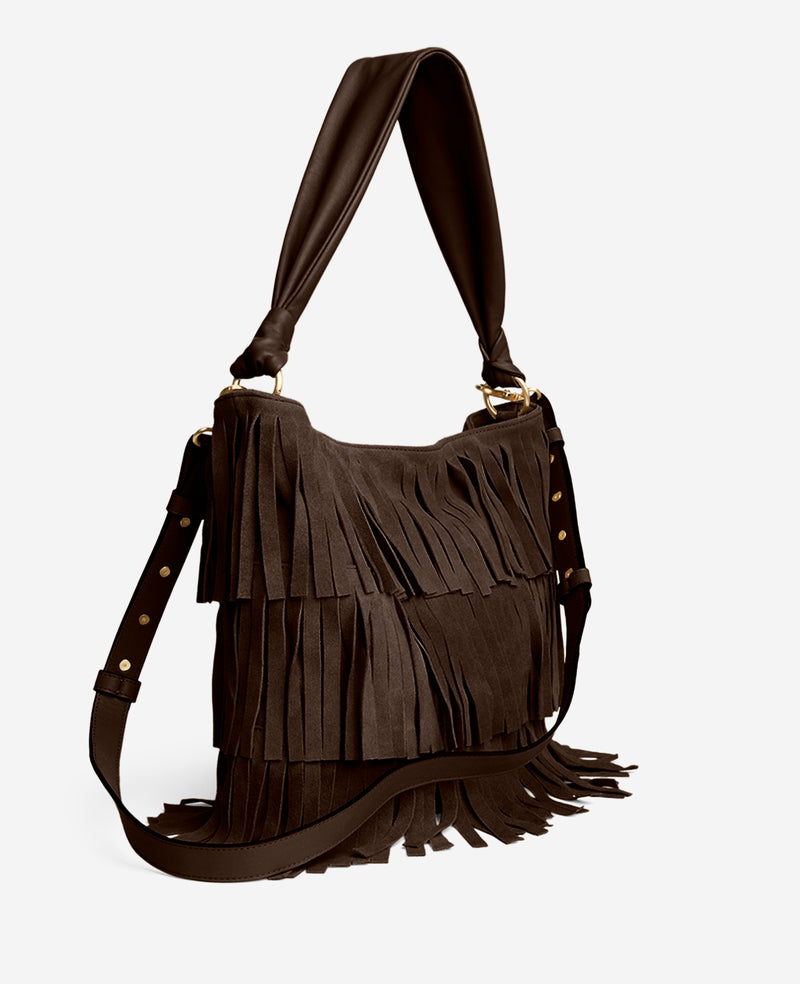 Kenneth Cole - Fringe Slouch Hobo Bag WOMENS HANGBAG for Women