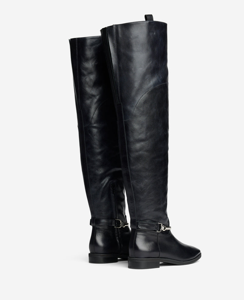 Kenneth Cole - Maza Leather Riding Boot WOMENS BOOT for Women