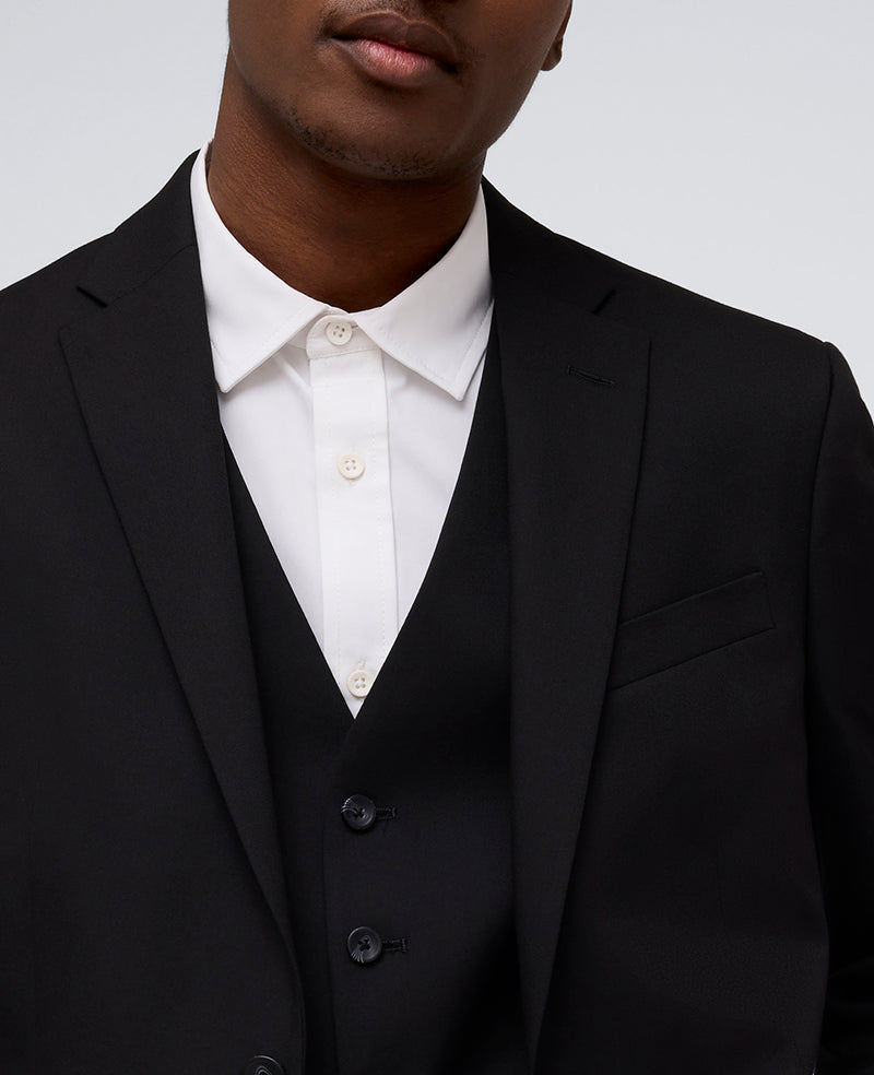 Kenneth Cole Reaction Men's Black Multi Pattern Suit Separate Jacket, 44 Short Kenneth Cole Reaction Men's Black Multi Pattern Suit Separate Jacket, 44 Short