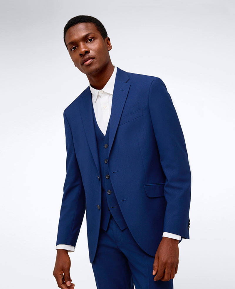 Kenneth Cole Reaction Men's Modern Fit Notch Lapel Suit Separate Jacket, Blue, 42 Short Kenneth Cole Reaction Men's Modern Fit Notch Lapel Suit Separate Jacket, Blue, 42 Short