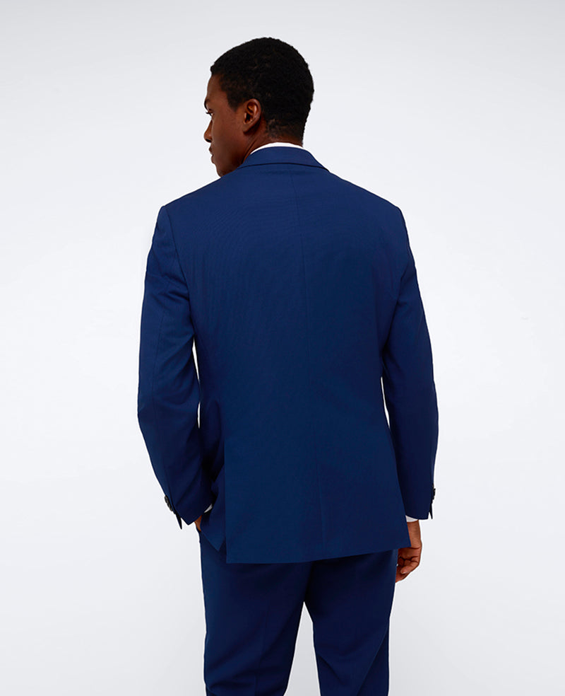 blue dress jacket mens Ink Blue Suit Jacket