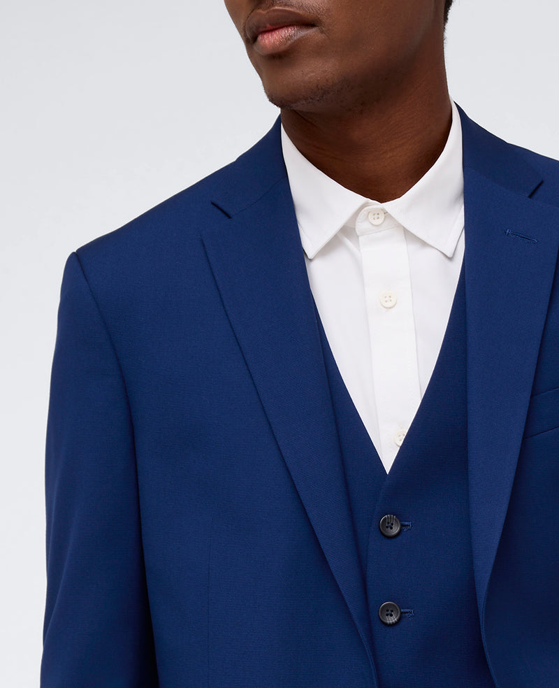 Shop Blue Slim-Fit Suit Jacket for Men: Kenneth Cole Reaction