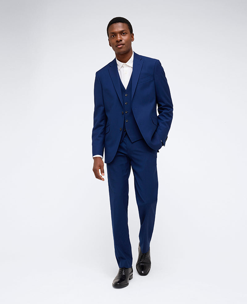 Kenneth Cole Reaction Men's Modern Fit Notch Lapel Suit Separate Jacket, Blue, 42 Short Kenneth Cole Reaction Men's Modern Fit Notch Lapel Suit Separate Jacket, Blue, 42 Short