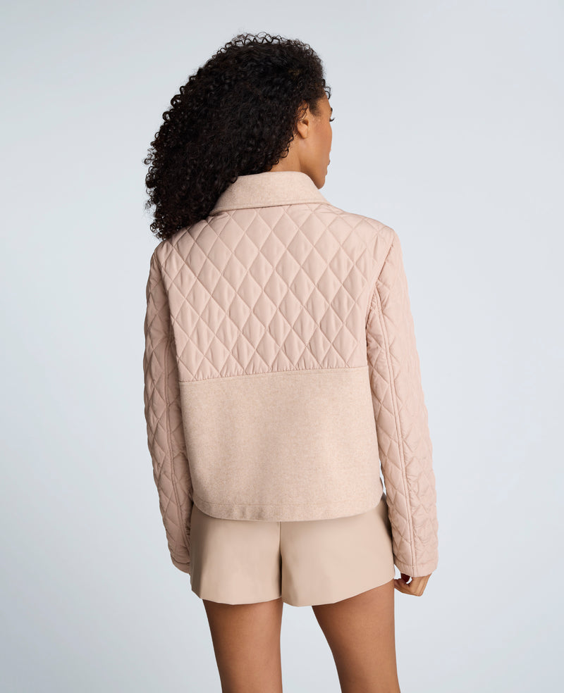 Kenneth Cole - Quilted Patch Pocket Jacket WOMENS JACKET for Women