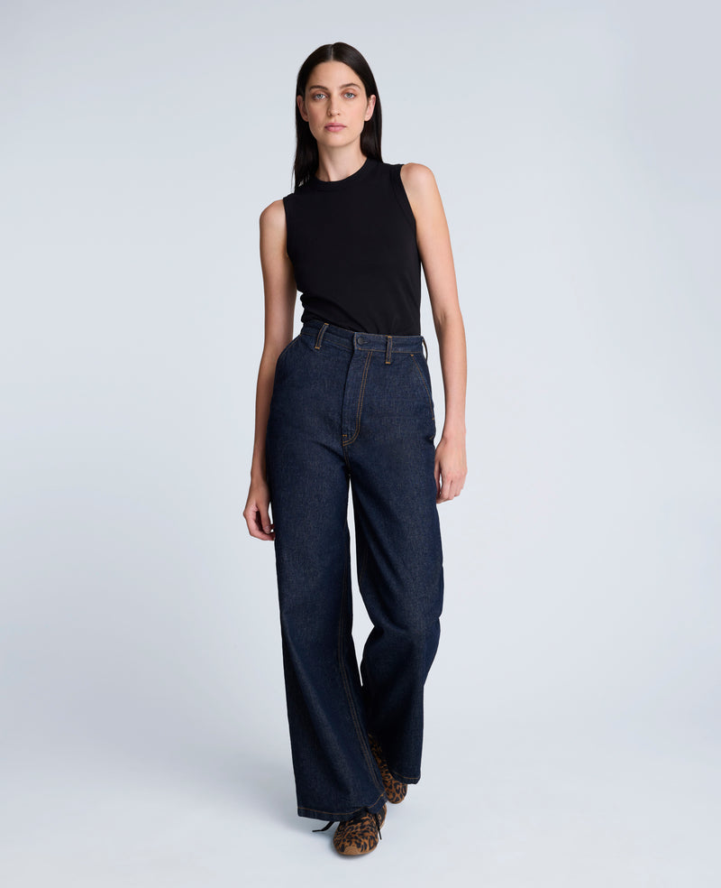 Kenneth Cole - Crew Neck Cotton Tank Top WOMENS KNITS for Women