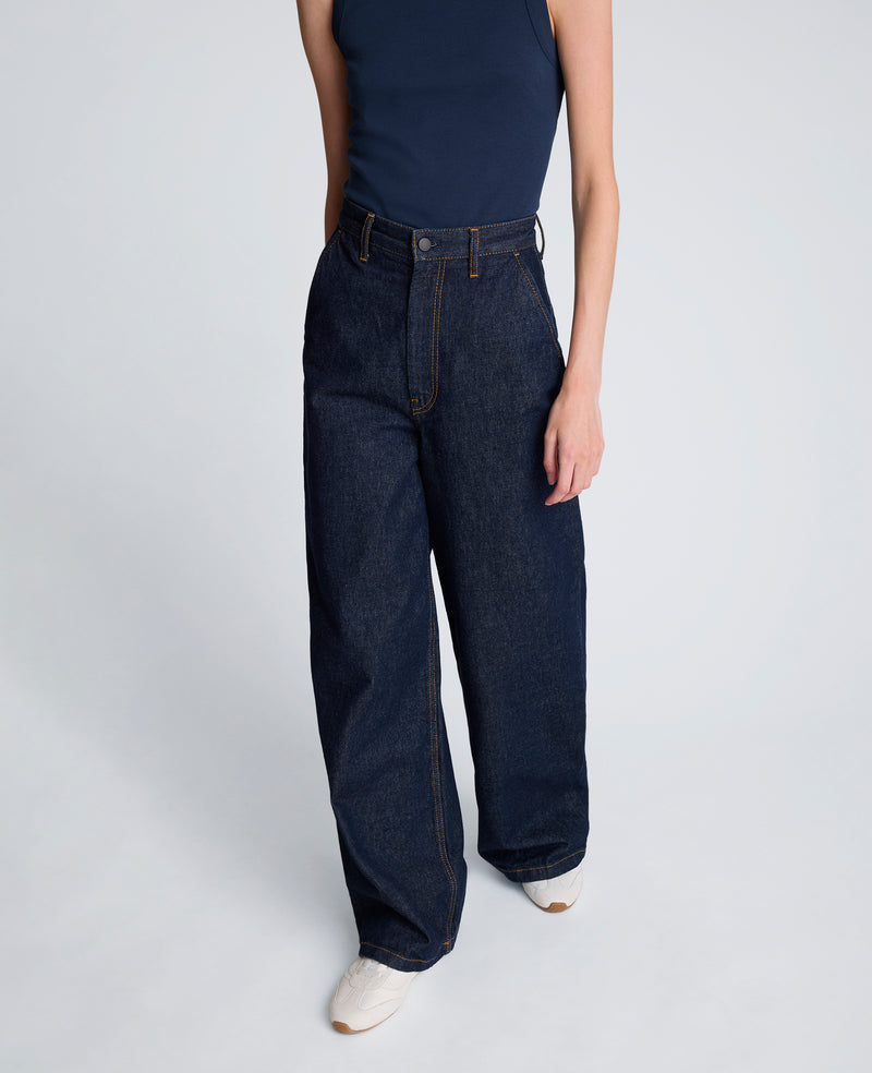 Kenneth Cole - Hise Rise Wide Leg Denim Jean WOMENS DENIM for Women