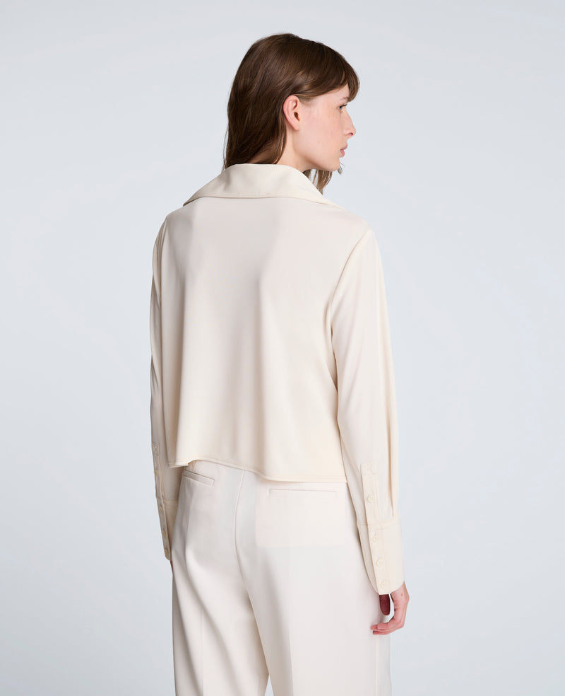 Kenneth Cole - Drape Front Pullover Shirt WOMENS KNITS for Women