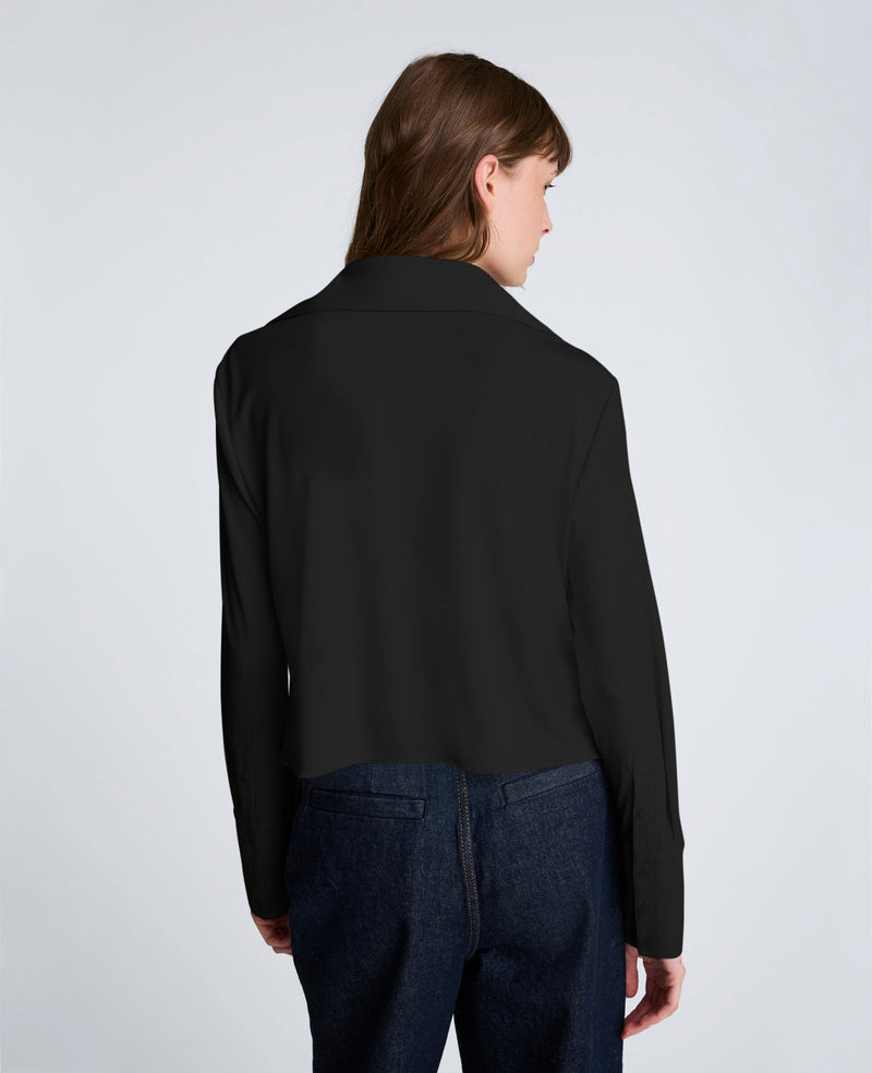 Kenneth Cole - Drape Front Pullover Shirt WOMENS KNITS for Women