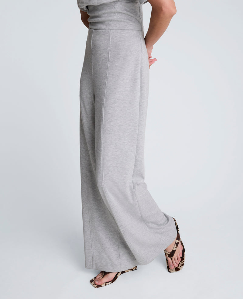 Kenneth Cole - Scuba Knit High Rise Pull-On Wide Leg Pant WOMENS PANTS for Women