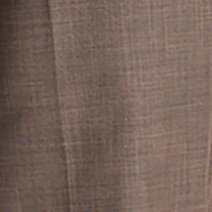 Melange Fly Front Mid Rise Flare Pant