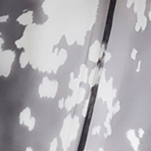 Printed Organza Oversized Button Front Shirt